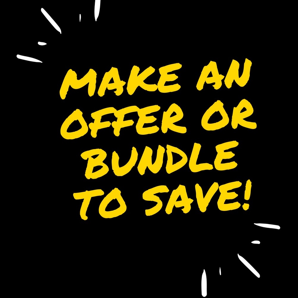 Accepting offers and bundles!